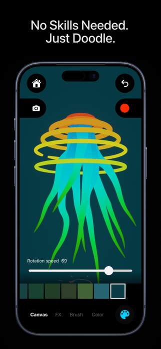 Bloom 3D Art: Spin & Draw Screenshot 3 of 7