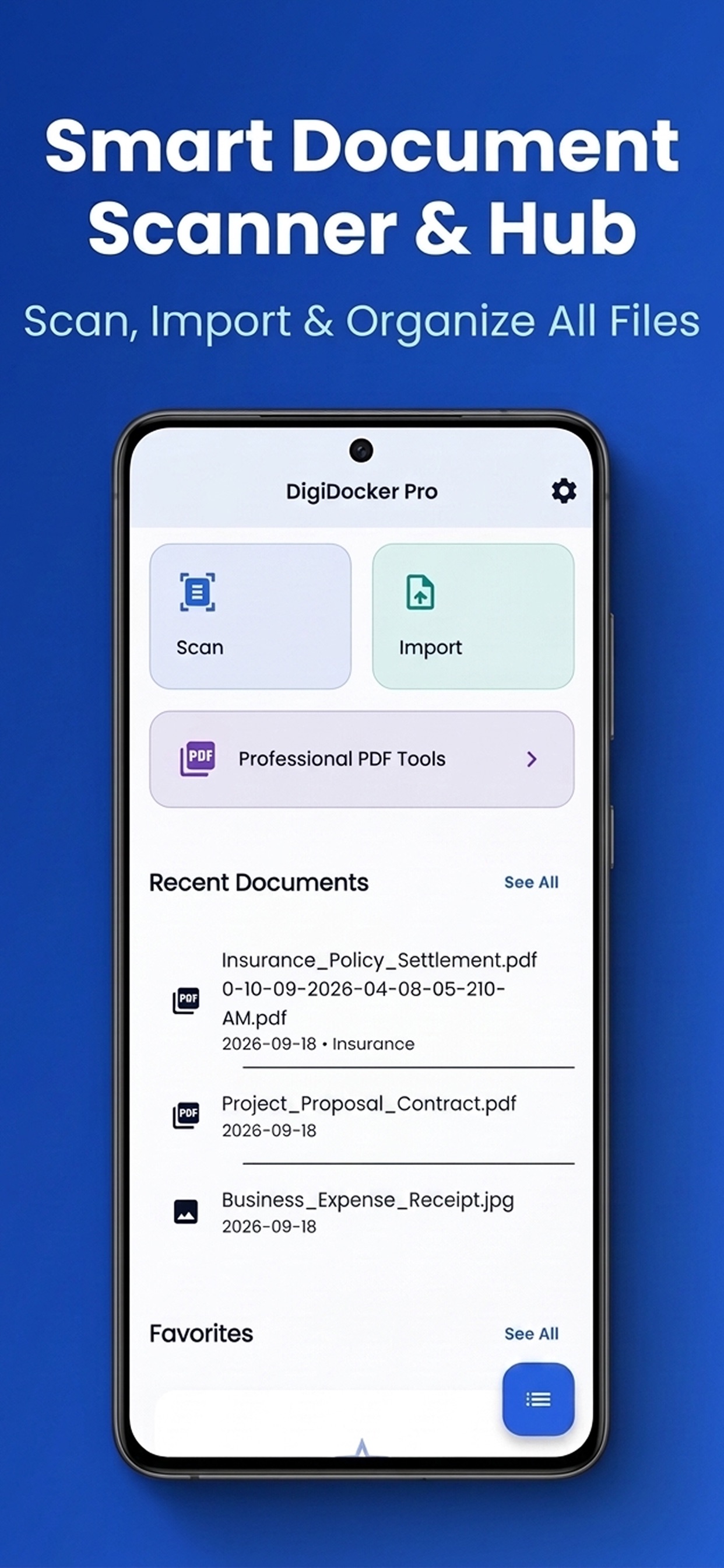 Screenshot 1 of DigiDocker Secure Document Pro