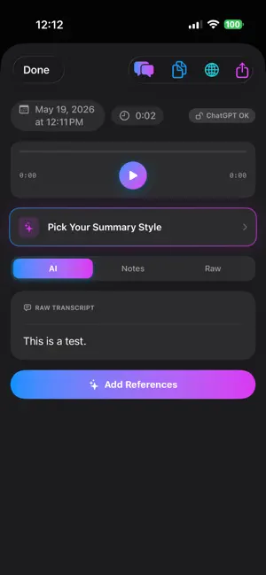 LocalScribe — AI Meeting Notes screenshot 4