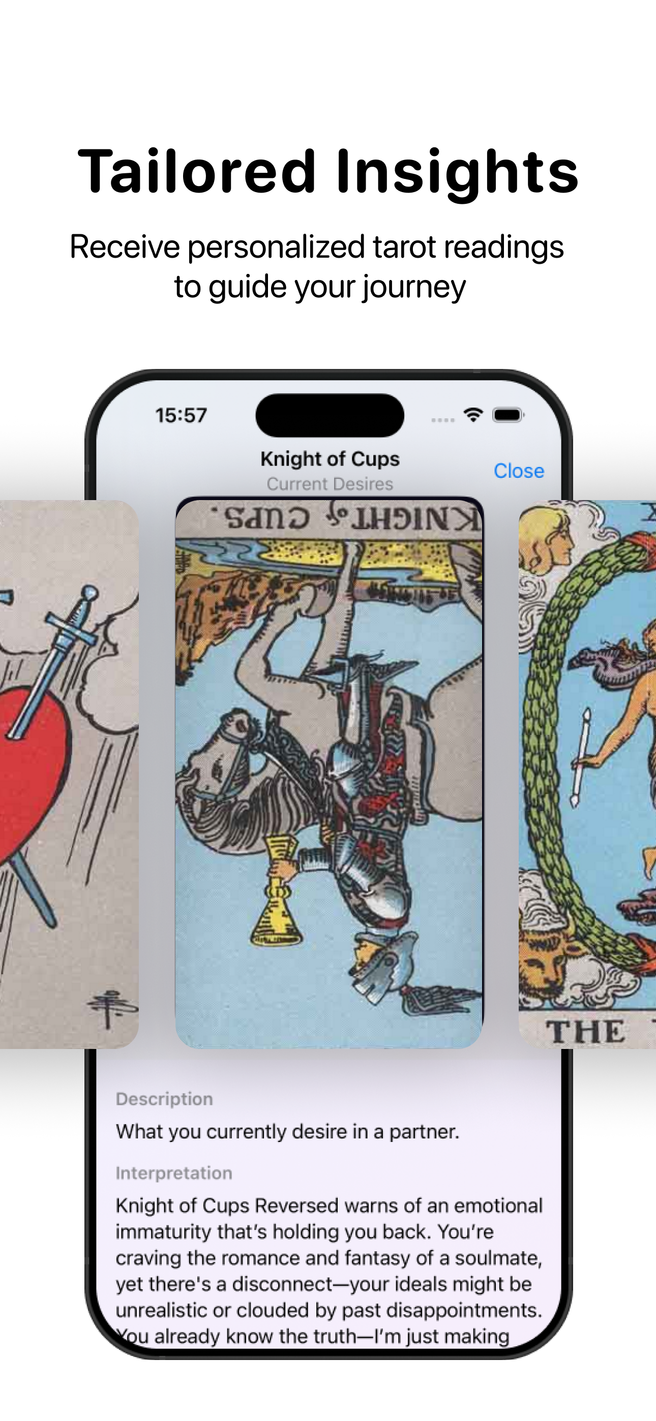 Arcanas: Tarot & Moon Calendar screenshot 4