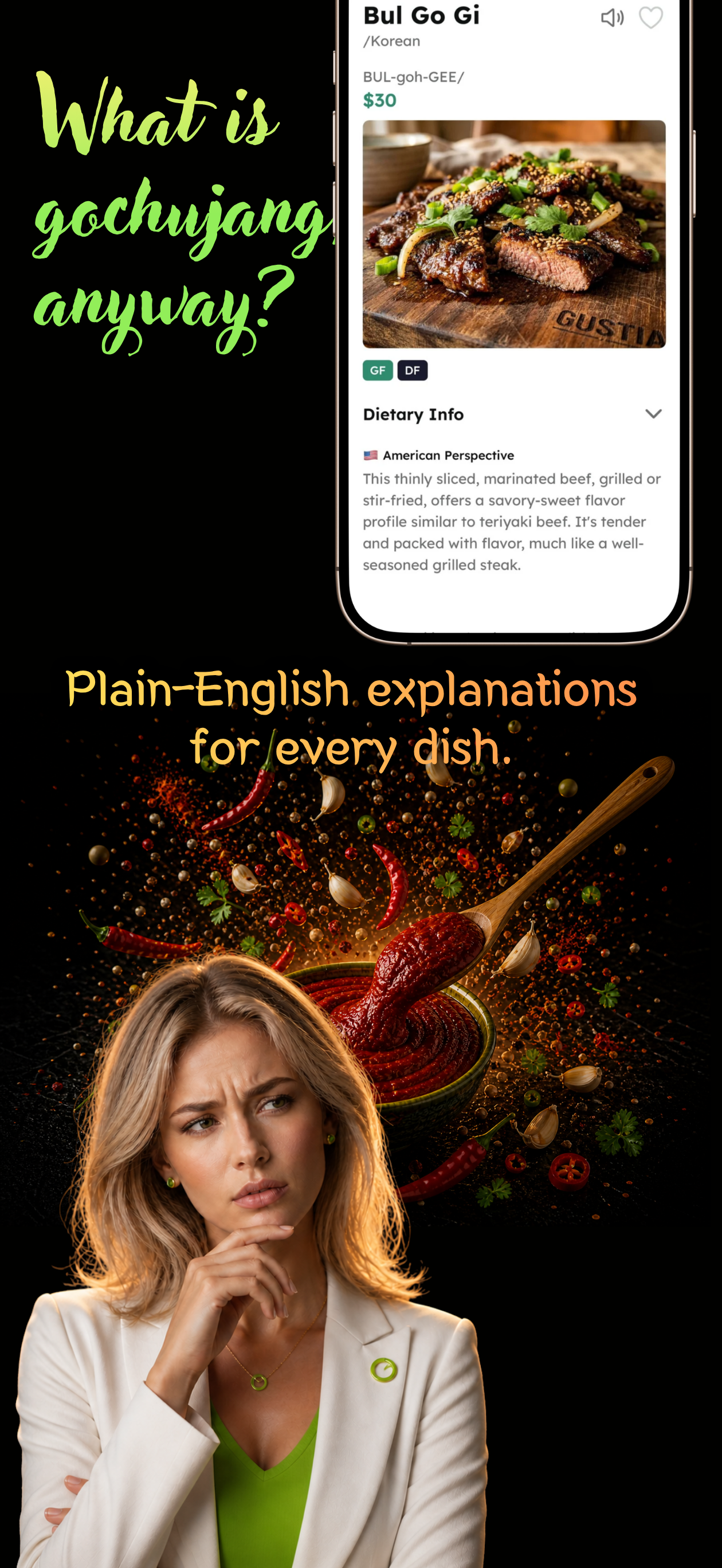 Gustia: Allergen Menu Scanner screenshot 3
