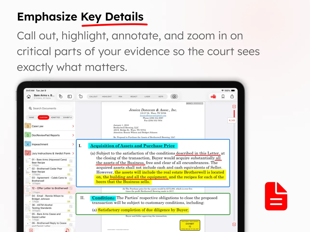 Screenshot #6 pour TrialPad - Trial Presentation