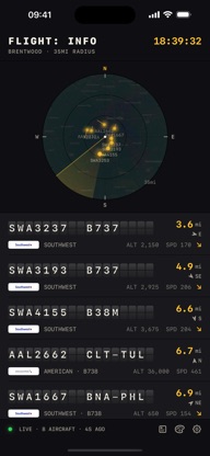 Flight: Info screenshot 1