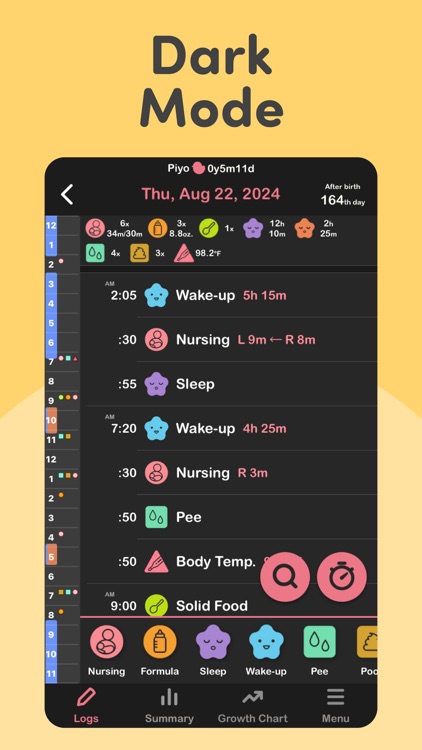 PiyoLog Baby Feeding Tracker screenshot-5