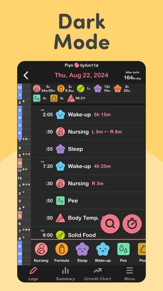 #6. PiyoLog Baby Feeding Tracker (iOS) 由: PiyoLog Inc.