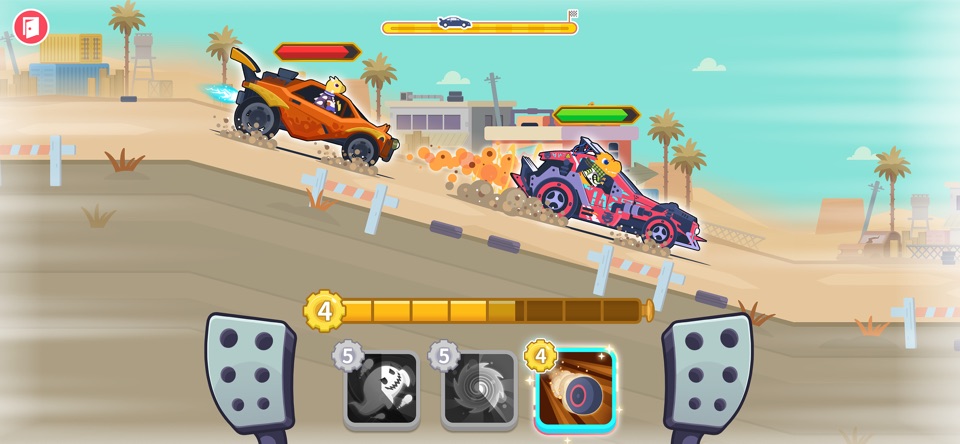 공룡 레이싱 파크: 자동차 운전과 레이싱 어린이 게임 screenshot 9