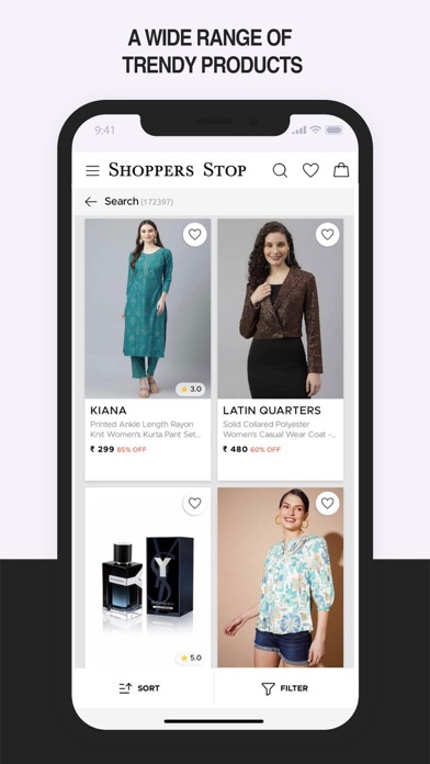 Shoppers Stop Fashion Shopping Screenshot