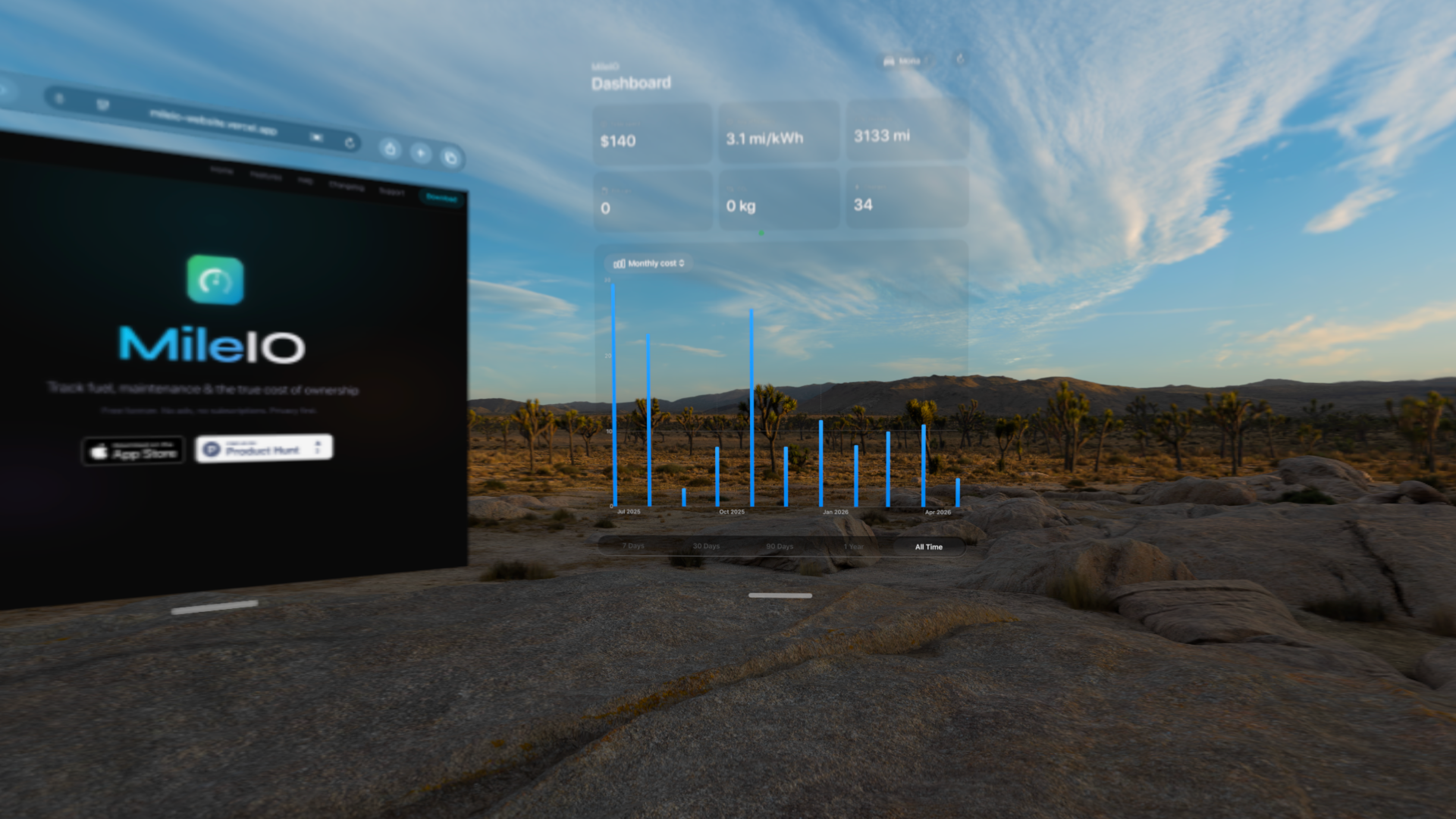MileIO - Fuel Tracker
