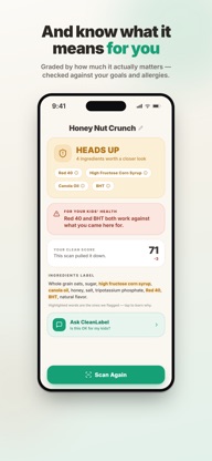 CleanLabel: AI Food Scanner screenshot 2