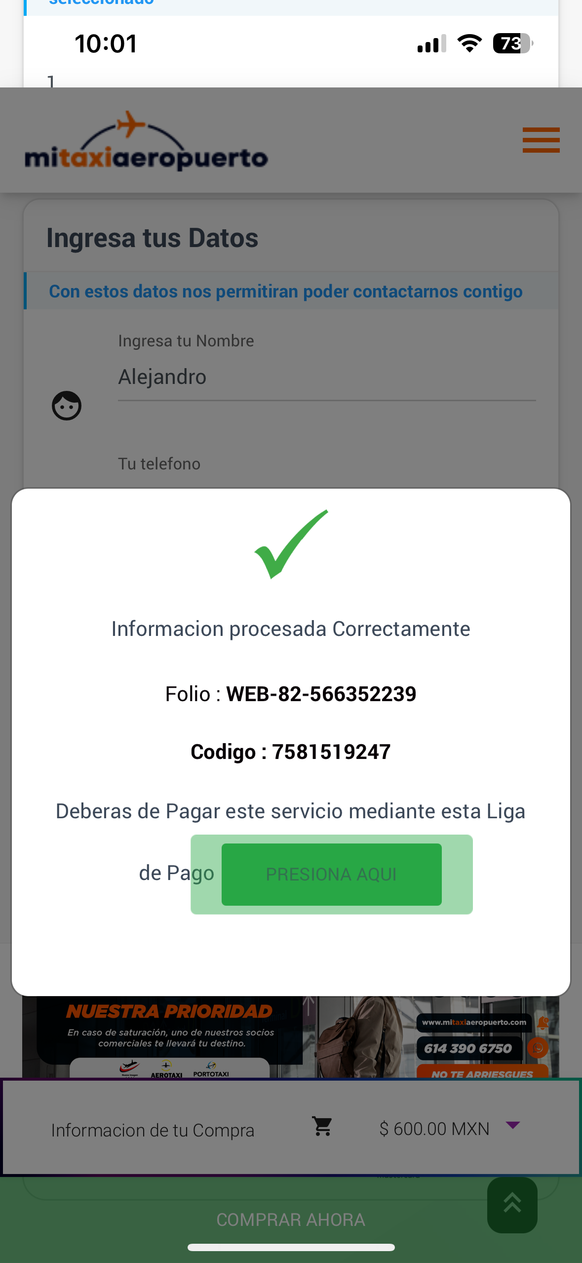 Mi Taxi Aeropuerto