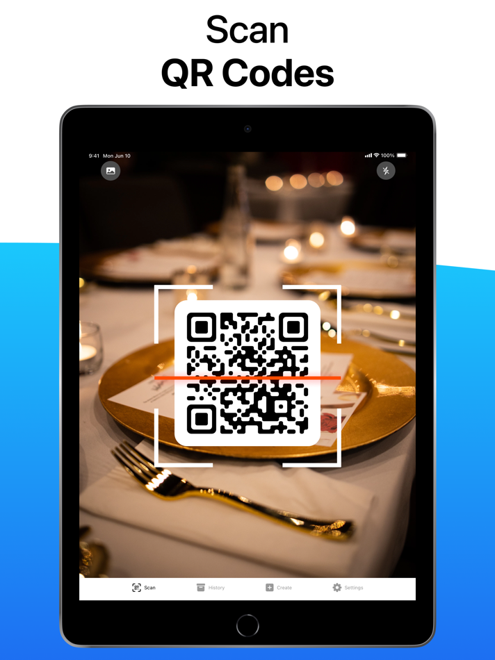 #1. QR Code Scanner-Barcode Reader (iOS) By: Egebit
