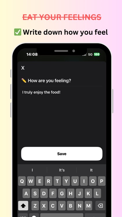 Tummy: Mindful Eating Journal screenshot-3