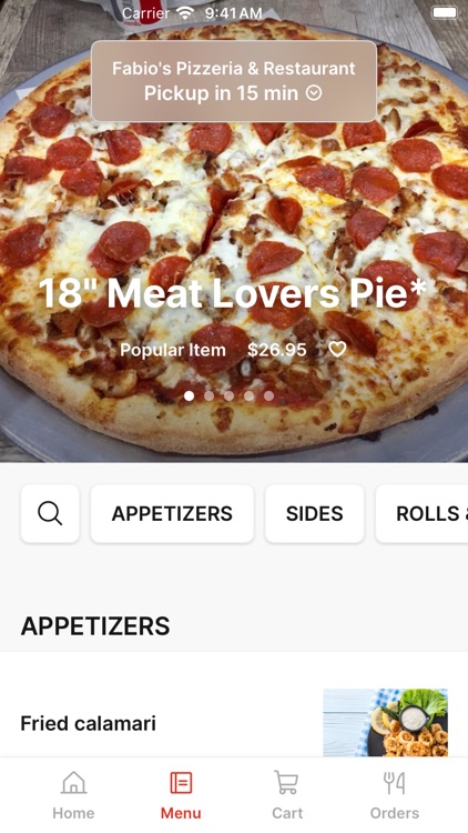 Fabio's Pizzeria & Restaurant