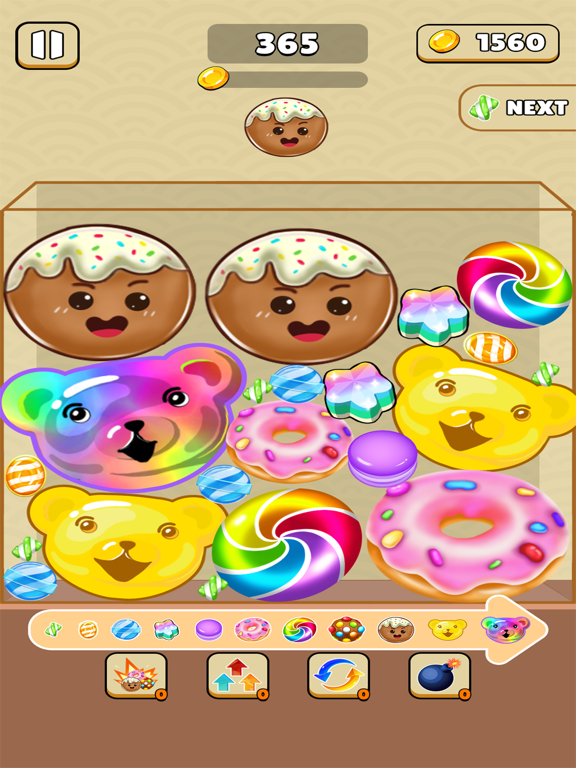 Screenshot #6 pour Candy Merge: Puzzle Drop