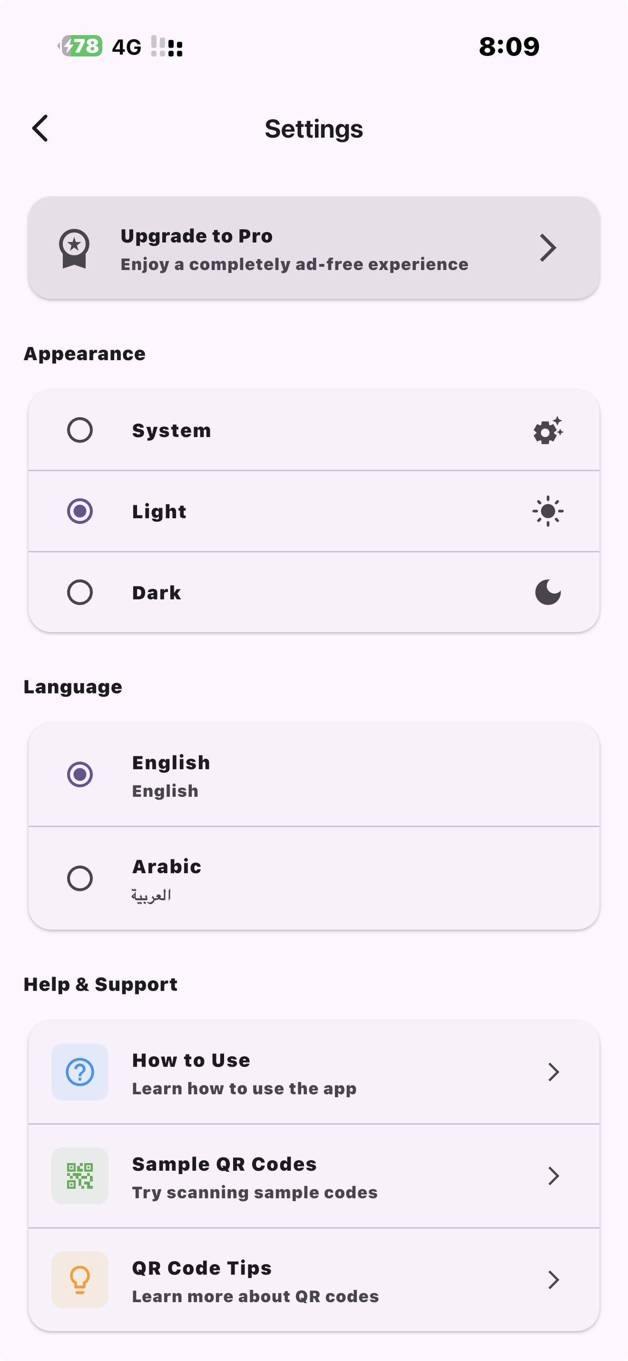 QR Pro Scanner screenshot 3