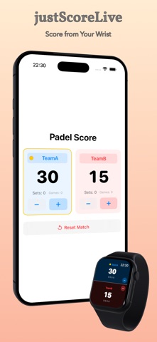 justScoreLive Screenshot 2 of 7