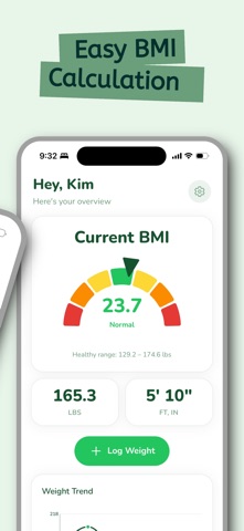 BMI Calculator & Weight: Mello screenshot