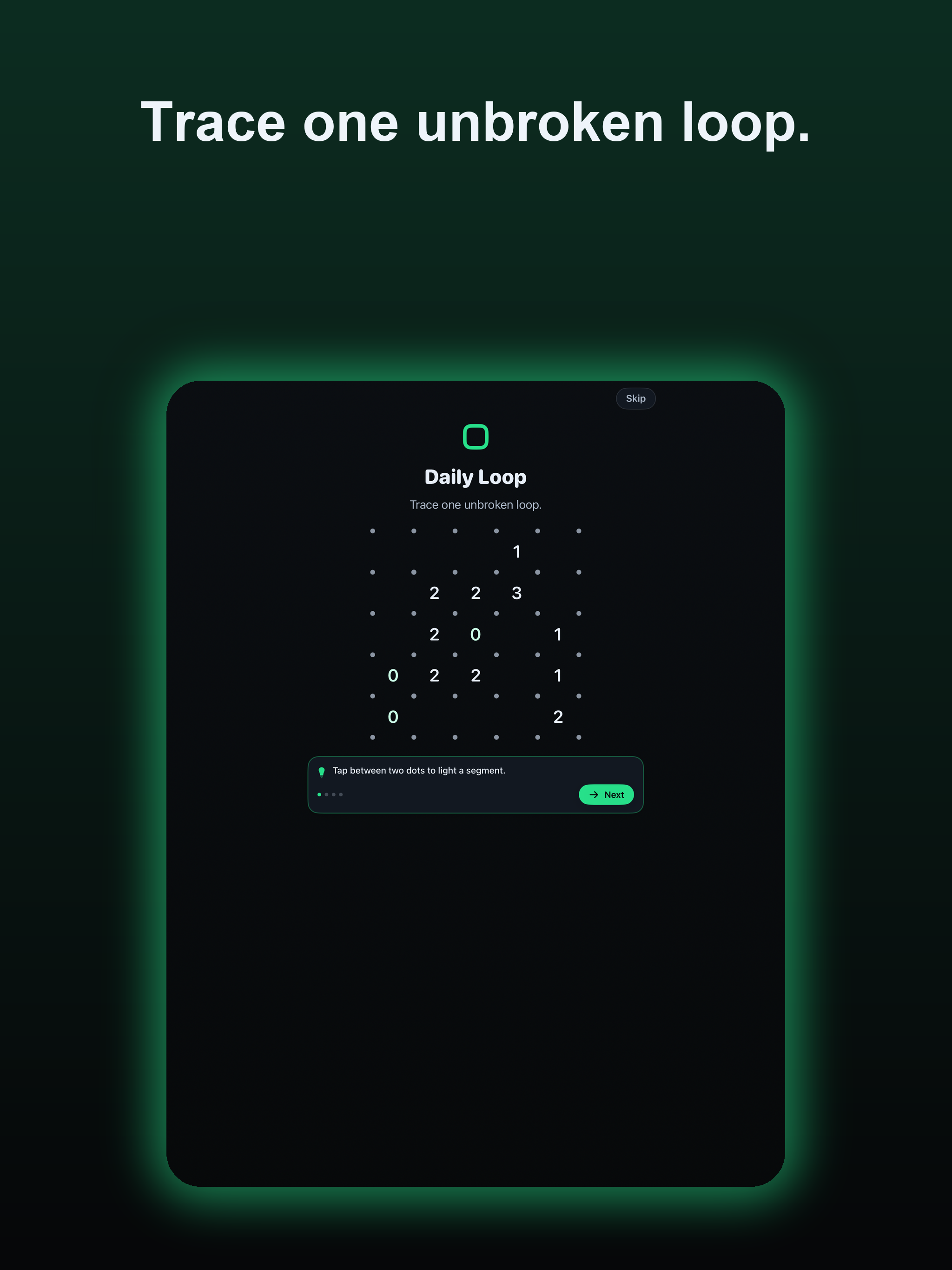 Daily Loop: Slitherlink screenshot 6