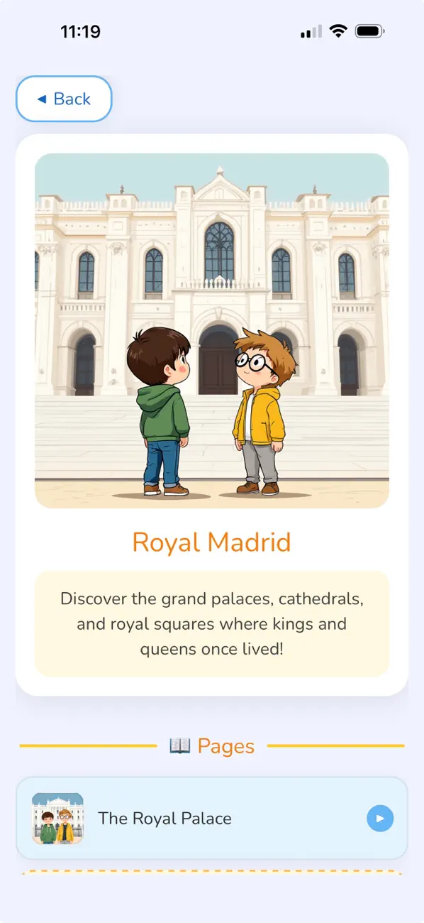Screenshot #2 pour Madrid Pour Enfants