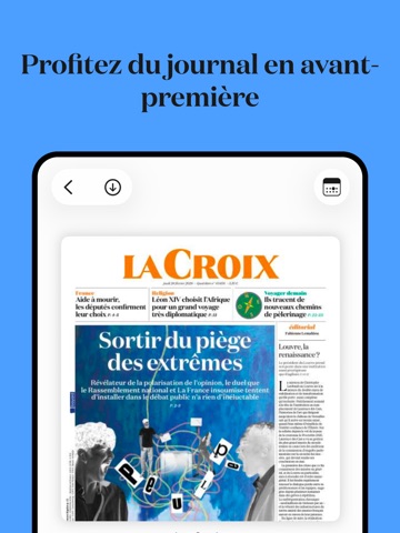 La Croix, Actualités et info iPad screenshot 6