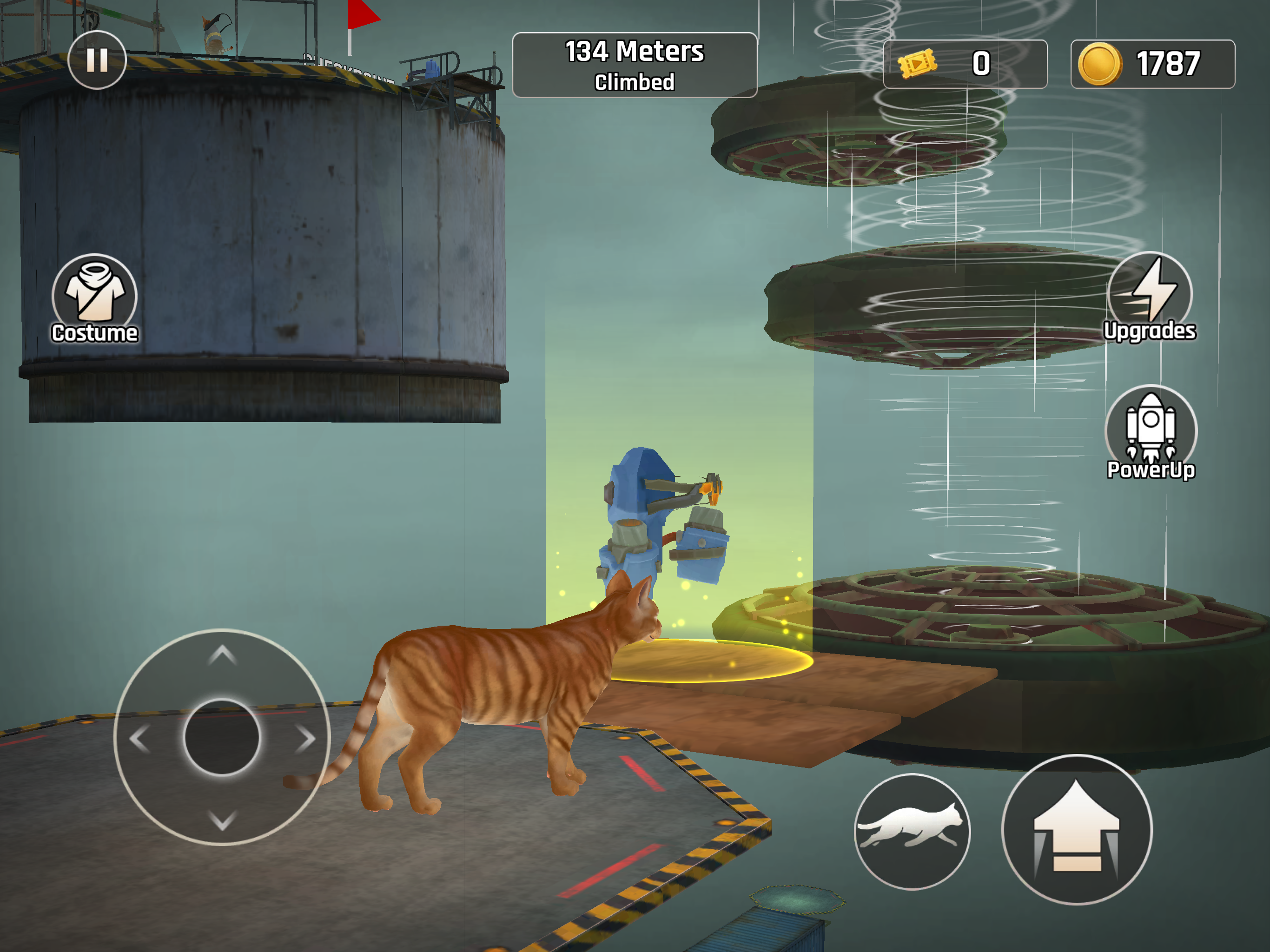Going Up Cat Runner 3D screenshot 10