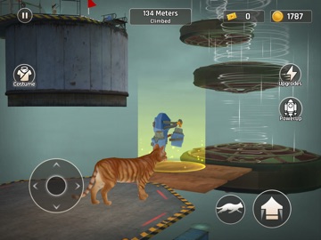 Going Up Cat Runner 3D iPad screenshot