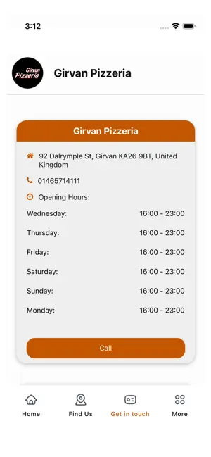 Girvan Pizzeria screenshot 3