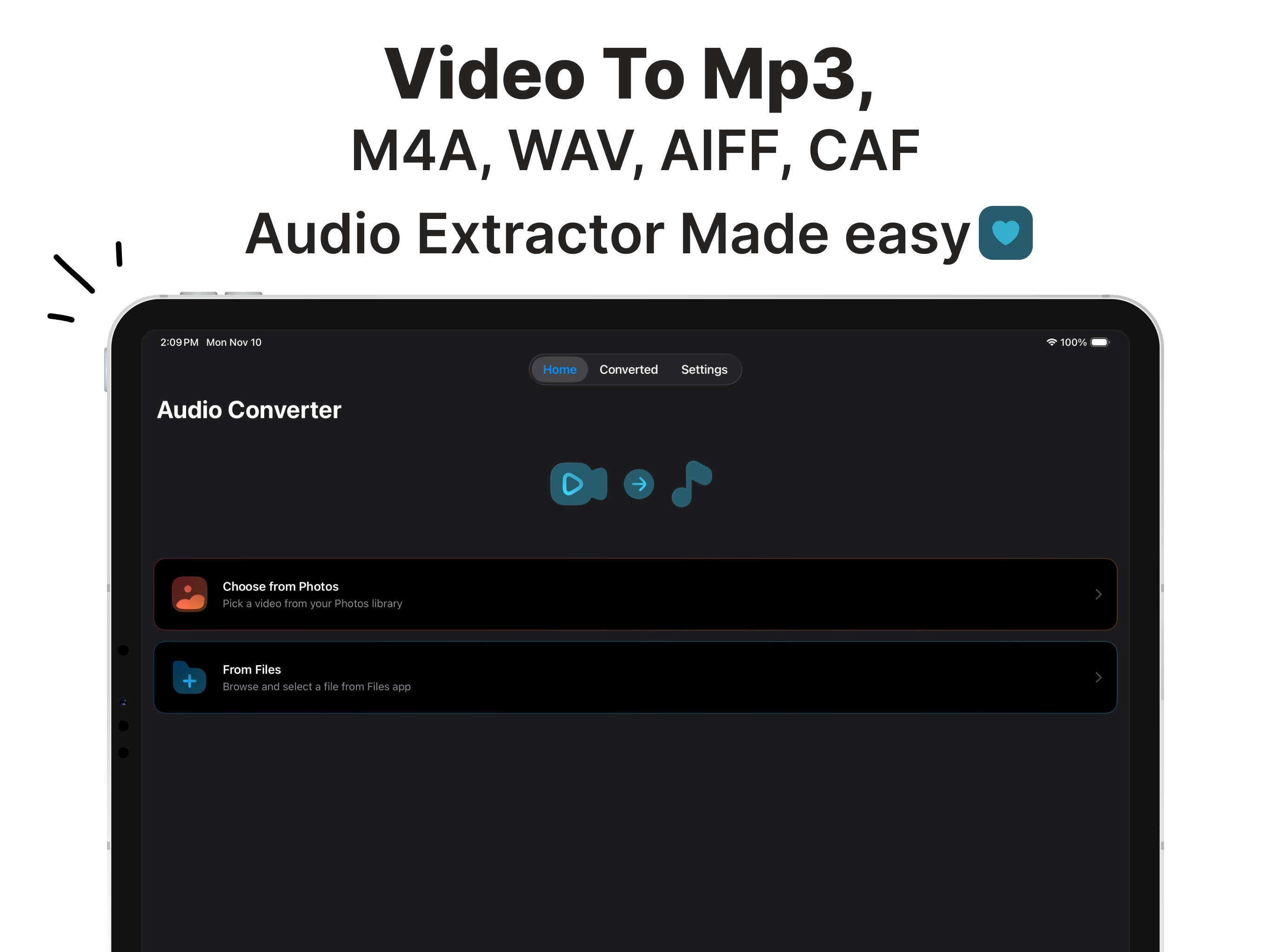Video to mp3: Easy Converter screenshot 4