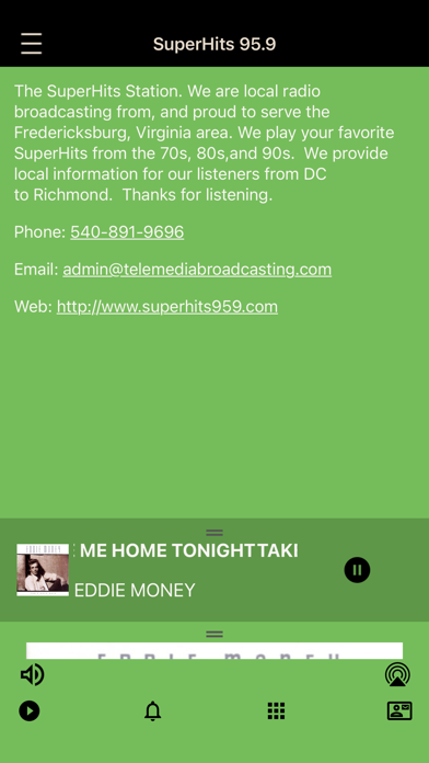 SuperHits 95.9 Screenshot