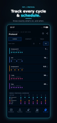 Protokit: Peptide Tracker Screenshot 7 of 8