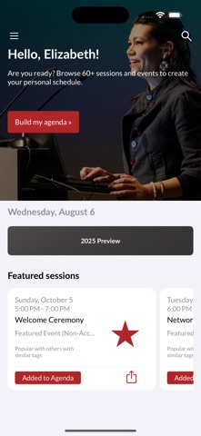 MDS Events iPhone screenshot