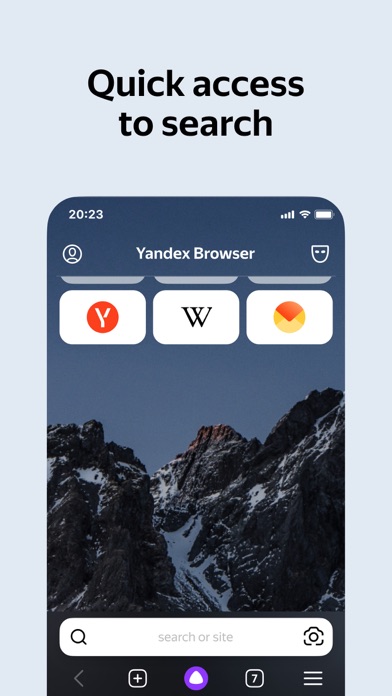 Yandex Browser Screenshot