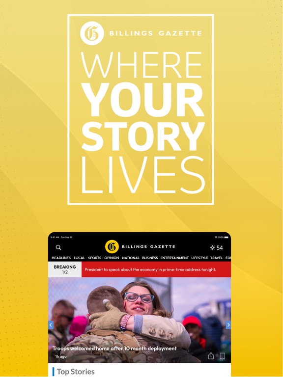 App screenshot