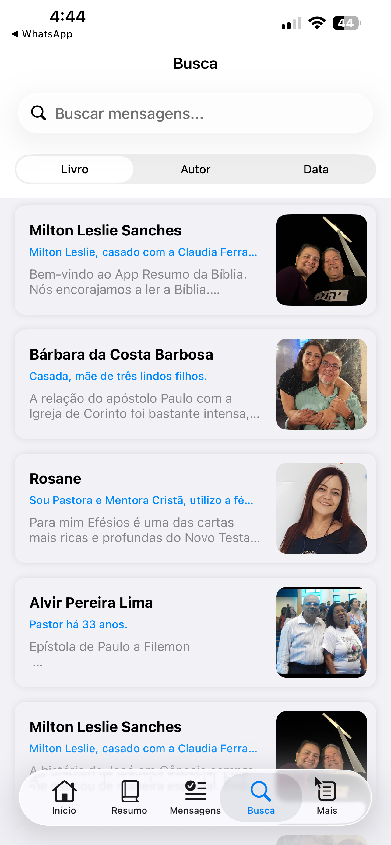 Bíblia Resumo