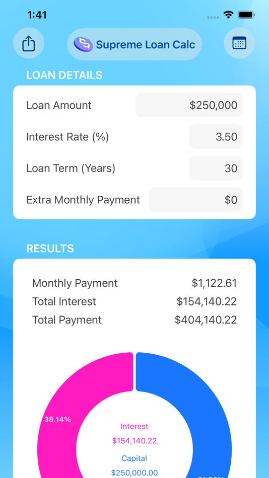 #3. Supreme Loan Calc (iOS) 由: Imcool Do Eirl