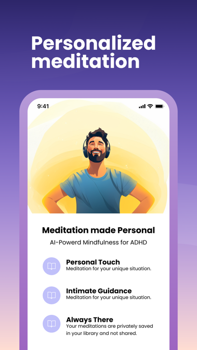 Unique: Manage your ADHD iPhone screenshot 5 - Health & Fitness app