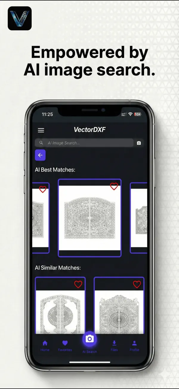 Screenshot #2 pour VectorDXF - AI Image Search
