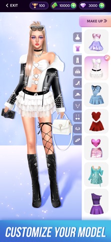 Fashion Glow: Model & Style iPhone screenshot