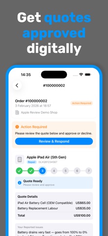 Repair Minder screenshot
