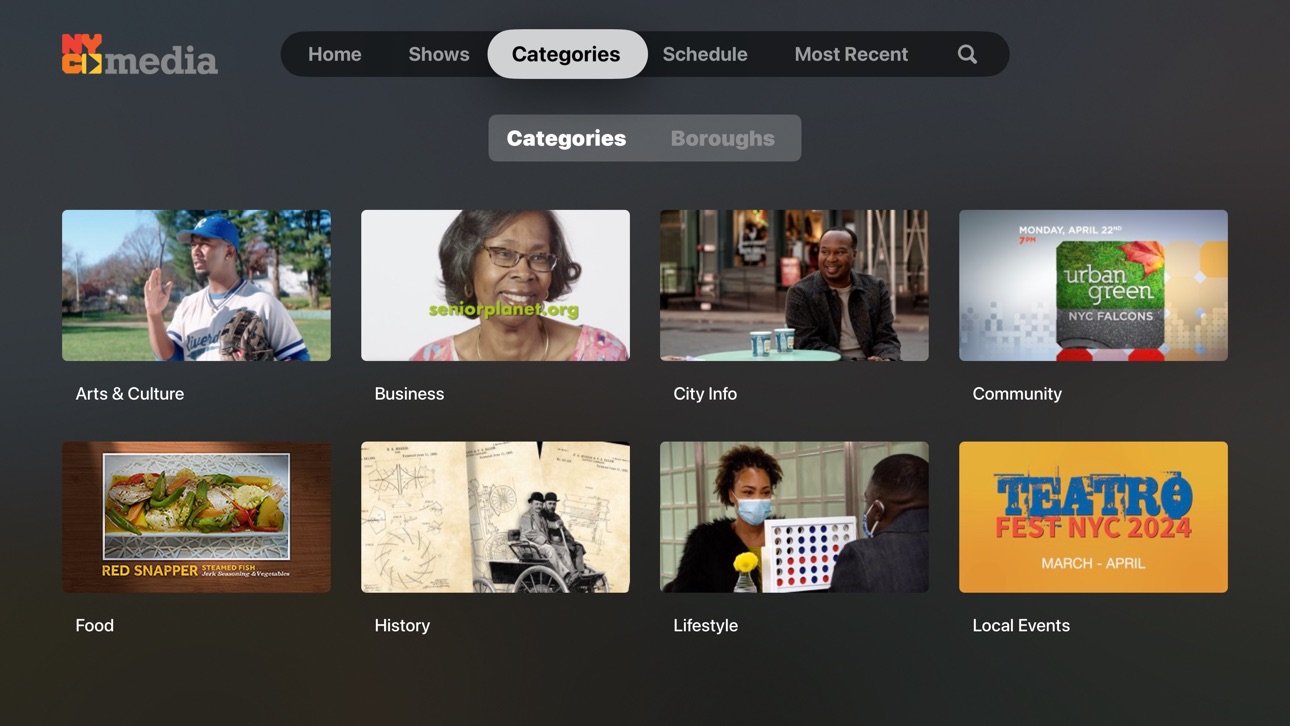 Apple TV screenshot