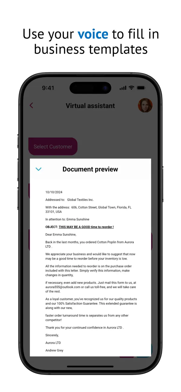 Screenshot #3 pour Fastboss: Documents par Voix