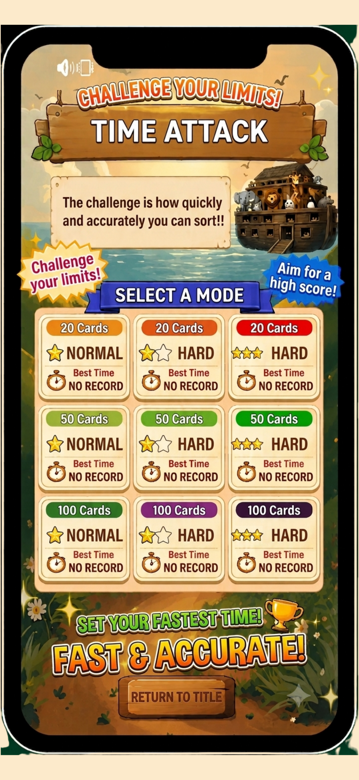 SwipeSort: Noah's Ark screenshot 5