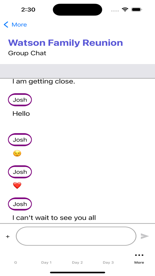 #4. The Reunion App (iOS) 由: Joshua Mckinsey