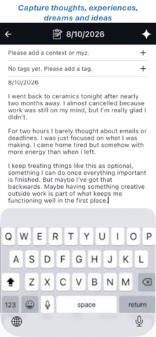 Noyau - Introspection app Screenshot 1 of 4