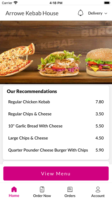 Arrowe Kebab House Screenshot