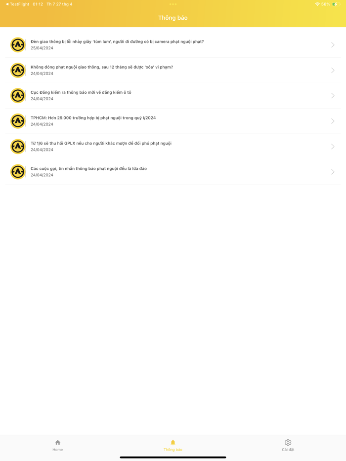 AutoGo - Tra cứu phạt nguội