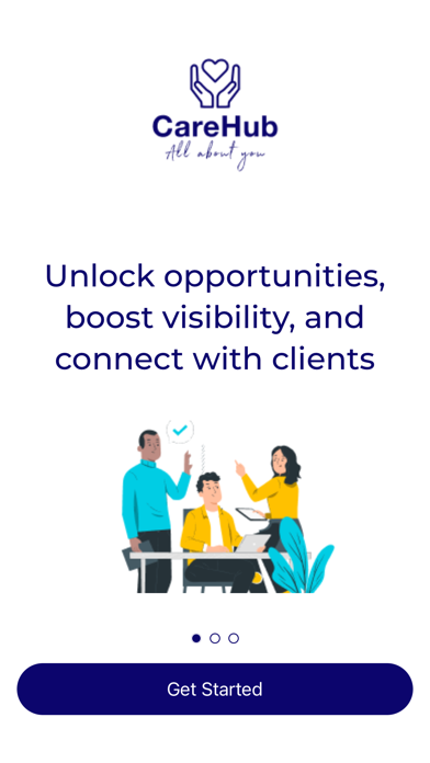 Screenshot #1 pour CareHub Partner