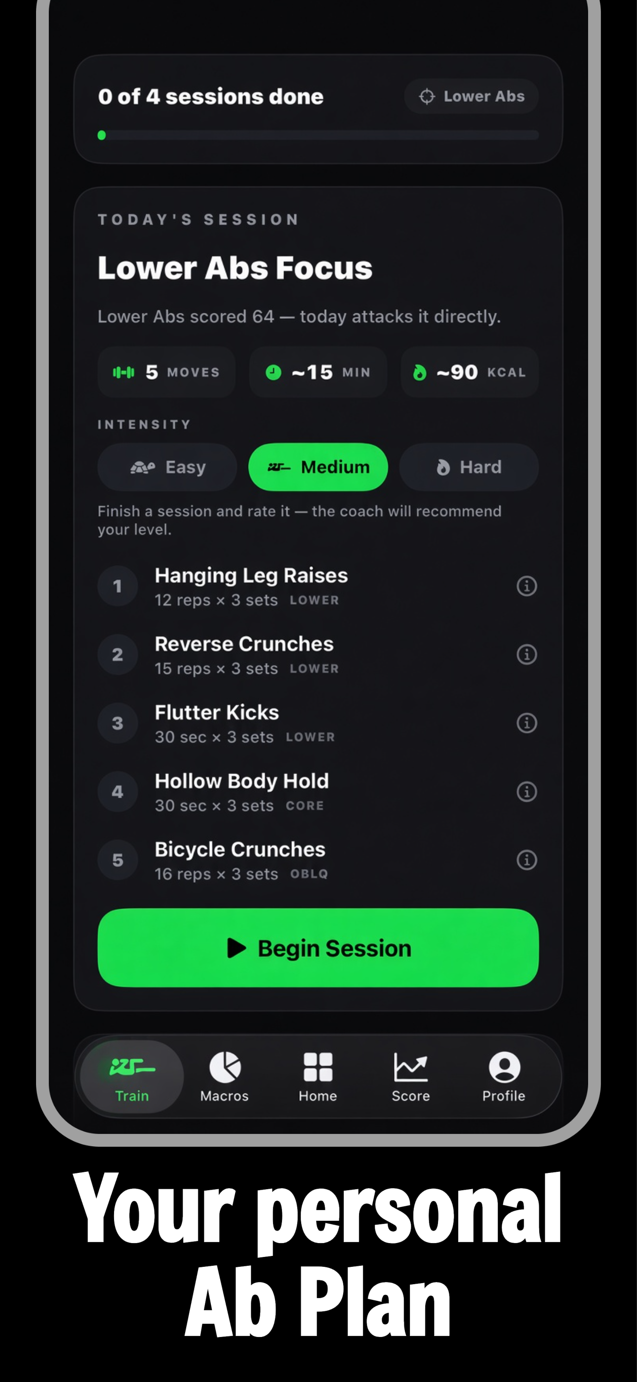 Shredr: AI Abs Scanner screenshot 2