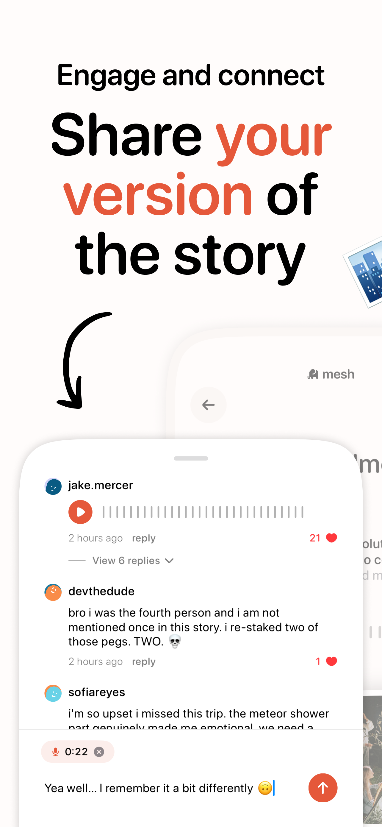 Mesh - Save Your Memories screenshot 4