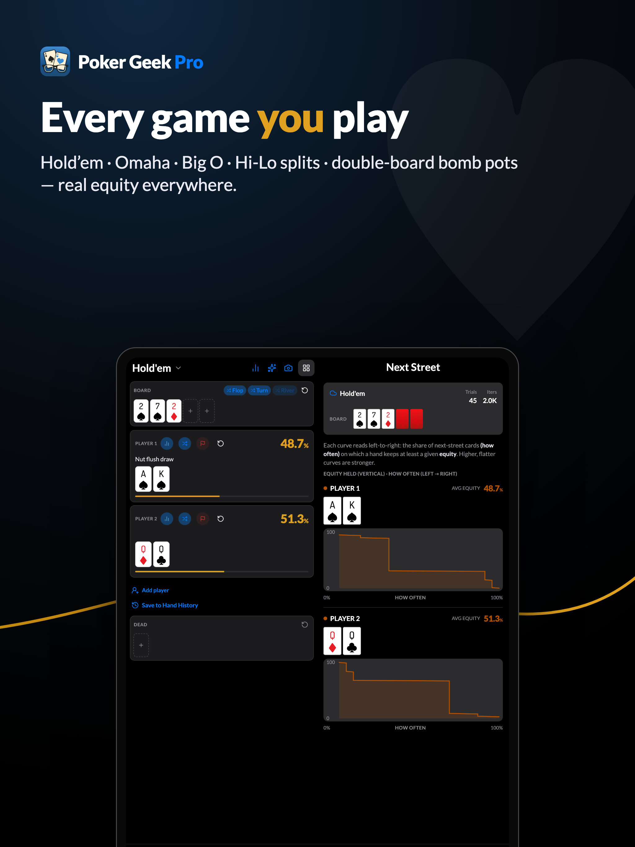 Poker Geek Pro screenshot 8